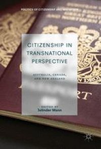 cover of the book Citizenship in Transnational Perspective: Australia, Canada, and New Zealand