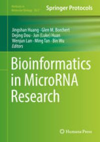 cover of the book Bioinformatics in MicroRNA Research