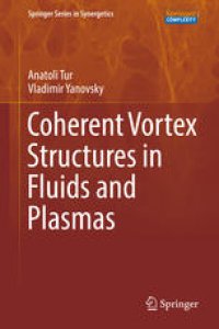 cover of the book Coherent Vortex Structures in Fluids and Plasmas