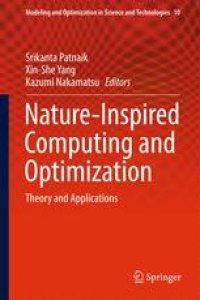 cover of the book Nature-Inspired Computing and Optimization: Theory and Applications