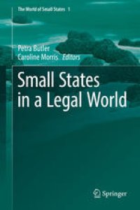 cover of the book Small States in a Legal World