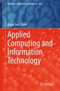 cover of the book Applied Computing and Information Technology