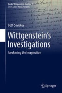 cover of the book Wittgenstein’s Investigations: Awakening the Imagination