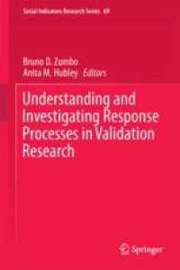 cover of the book Understanding and Investigating Response Processes in Validation Research