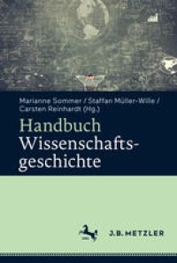 cover of the book Handbuch Wissenschaftsgeschichte