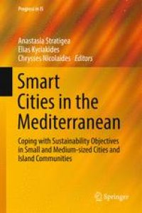 cover of the book Smart Cities in the Mediterranean: Coping with Sustainability Objectives in Small and Medium-sized Cities and Island Communities