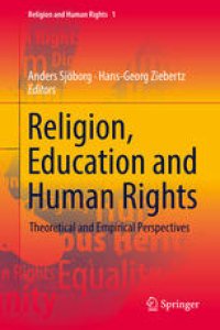 cover of the book Religion, Education and Human Rights: Theoretical and Empirical Perspectives