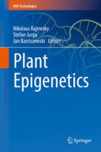 cover of the book Plant Epigenetics