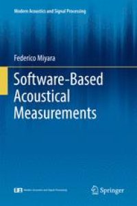 cover of the book Software-Based Acoustical Measurements