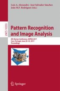 cover of the book Pattern Recognition and Image Analysis: 8th Iberian Conference, IbPRIA 2017, Faro, Portugal, June 20-23, 2017, Proceedings