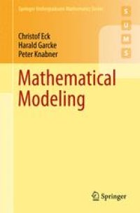cover of the book Mathematical Modeling