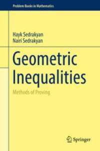 cover of the book Geometric Inequalities: Methods of Proving