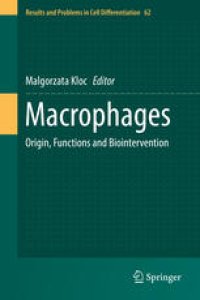 cover of the book Macrophages: Origin, Functions and Biointervention