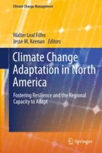 cover of the book Climate Change Adaptation in North America: Fostering Resilience and the Regional Capacity to Adapt