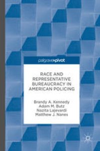 cover of the book Race and Representative Bureaucracy in American Policing