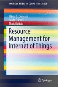 cover of the book Resource Management for Internet of Things