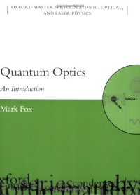 cover of the book Quantum optics: an introduction