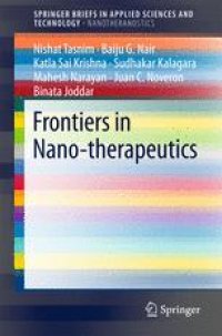 cover of the book Frontiers in Nano-therapeutics