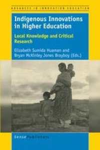 cover of the book Indigenous Innovations in Higher Education: Local Knowledge and Critical Research