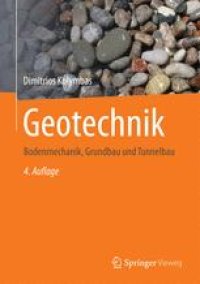 cover of the book Geotechnik: Bodenmechanik, Grundbau und Tunnelbau