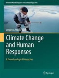 cover of the book Climate Change and Human Responses: A Zooarchaeological Perspective