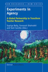 cover of the book Experiments in Agency: A Global Partnership to Transform Teacher Research