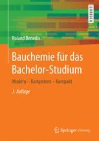 cover of the book Bauchemie für das Bachelor-Studium: Modern – Kompetent – Kompakt