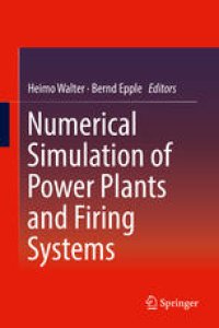 cover of the book Numerical Simulation of Power Plants and Firing Systems