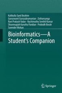 cover of the book Bioinformatics - A Student's Companion