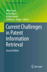 cover of the book Current Challenges in Patent Information Retrieval