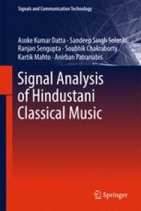 cover of the book Signal Analysis of Hindustani Classical Music