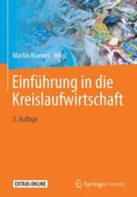 cover of the book Einführung in die Kreislaufwirtschaft: Planung -- Recht -- Verfahren