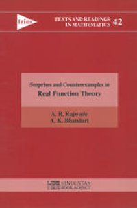 cover of the book Surprises and Counterexamples in Real Function Theory