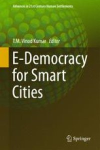 cover of the book E-Democracy for Smart Cities