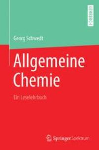 cover of the book Allgemeine Chemie - ein Leselehrbuch