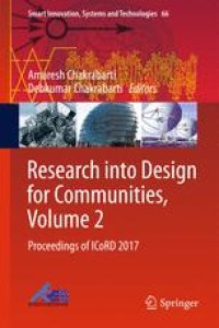 cover of the book Research into Design for Communities, Volume 2: Proceedings of ICoRD 2017