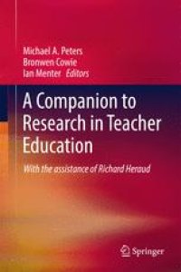 cover of the book A Companion to Research in Teacher Education