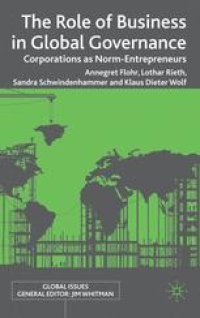 cover of the book The Role of Business in Global Governance: Corporations as Norm-Entrepreneurs