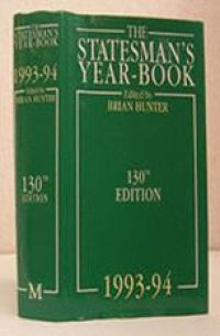 cover of the book The Statesman’s Year-Book: Statistical and Historical Annual of the States of the World for the Year 1993–1994