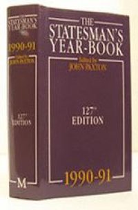 cover of the book The Statesman’s Year-Book: Statistical and Historical Annual of the States of the World for the Year 1990–1991