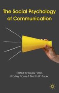 cover of the book The Social Psychology of Communication