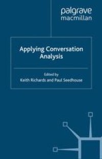 cover of the book Applying Conversation Analysis