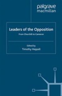 cover of the book Leaders of the Opposition: From Churchill to Cameron