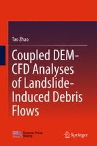 cover of the book Coupled DEM-CFD Analyses of Landslide-Induced Debris Flows