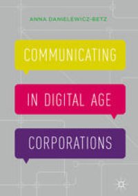 cover of the book Communicating in Digital Age Corporations