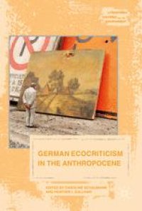 cover of the book German Ecocriticism in the Anthropocene