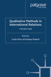 cover of the book Qualitative Methods in International Relations: A Pluralist Guide