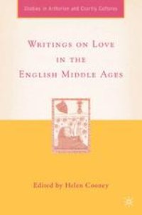 cover of the book Writings on Love in the English Middle Ages