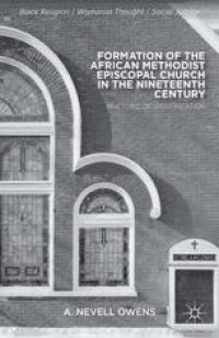 cover of the book Formation of the African Methodist Episcopal Church in the Nineteenth Century: Rhetoric of Identification