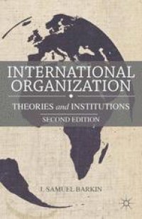 cover of the book International Organization: Theories and Institutions